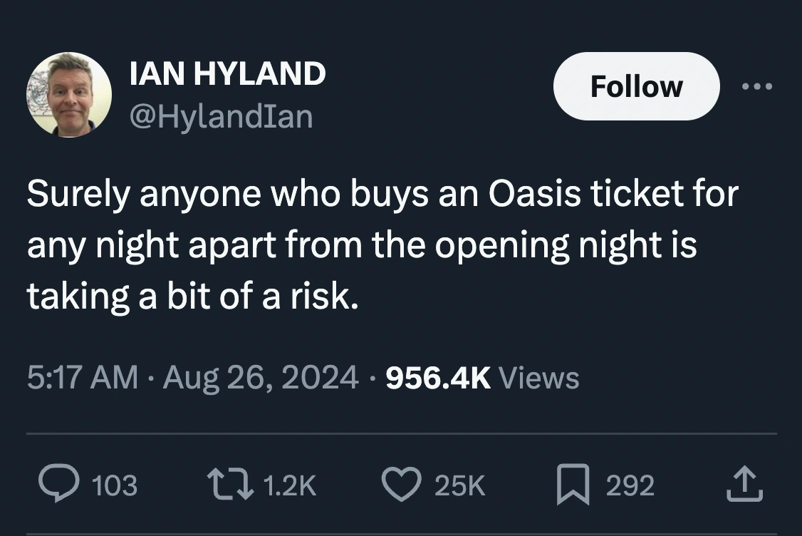 26 Hilarious Memes and Responses to the Anticipated Oasis Reunion