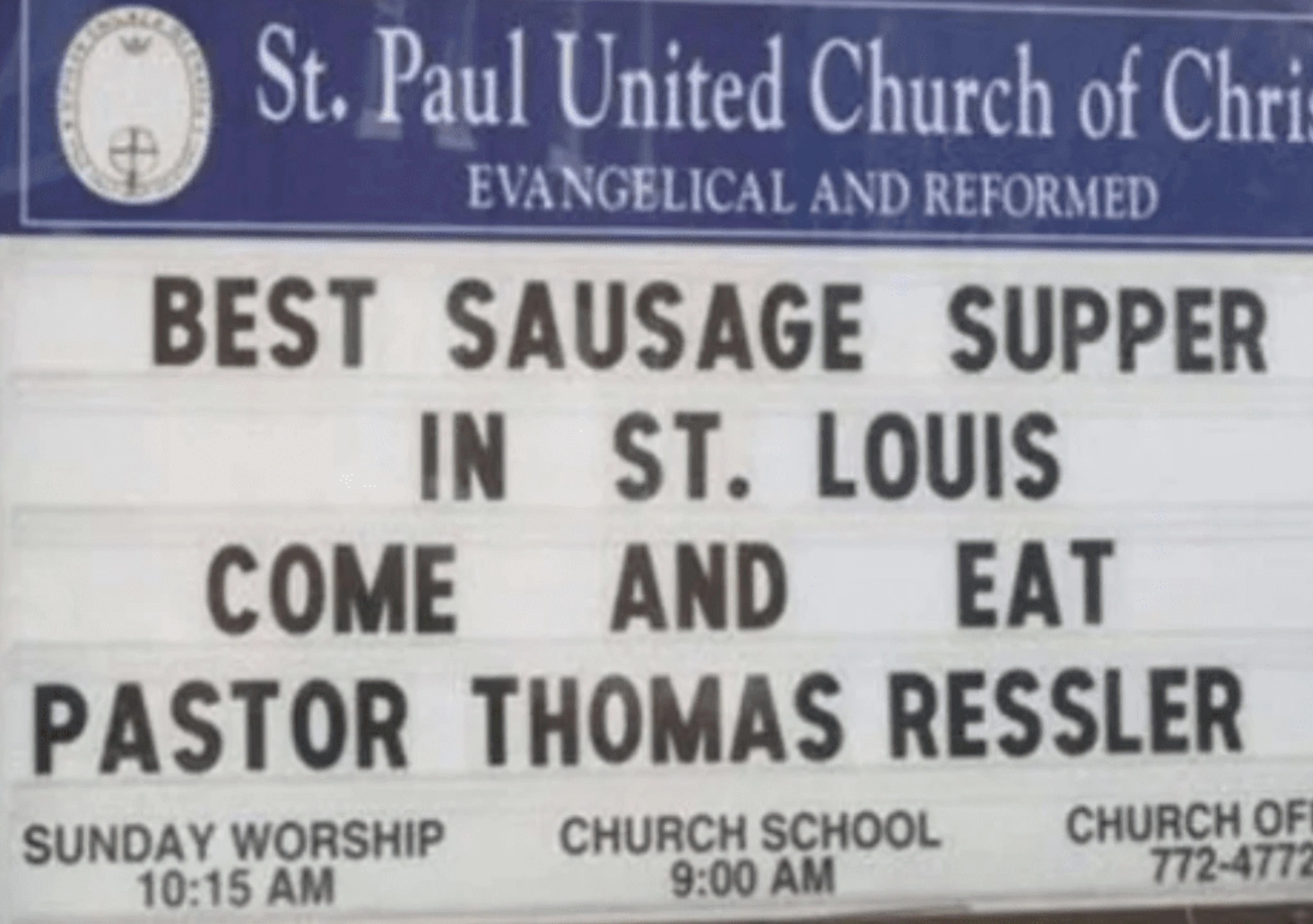 Sacrilegious Phrases Displayed on Church Marquees