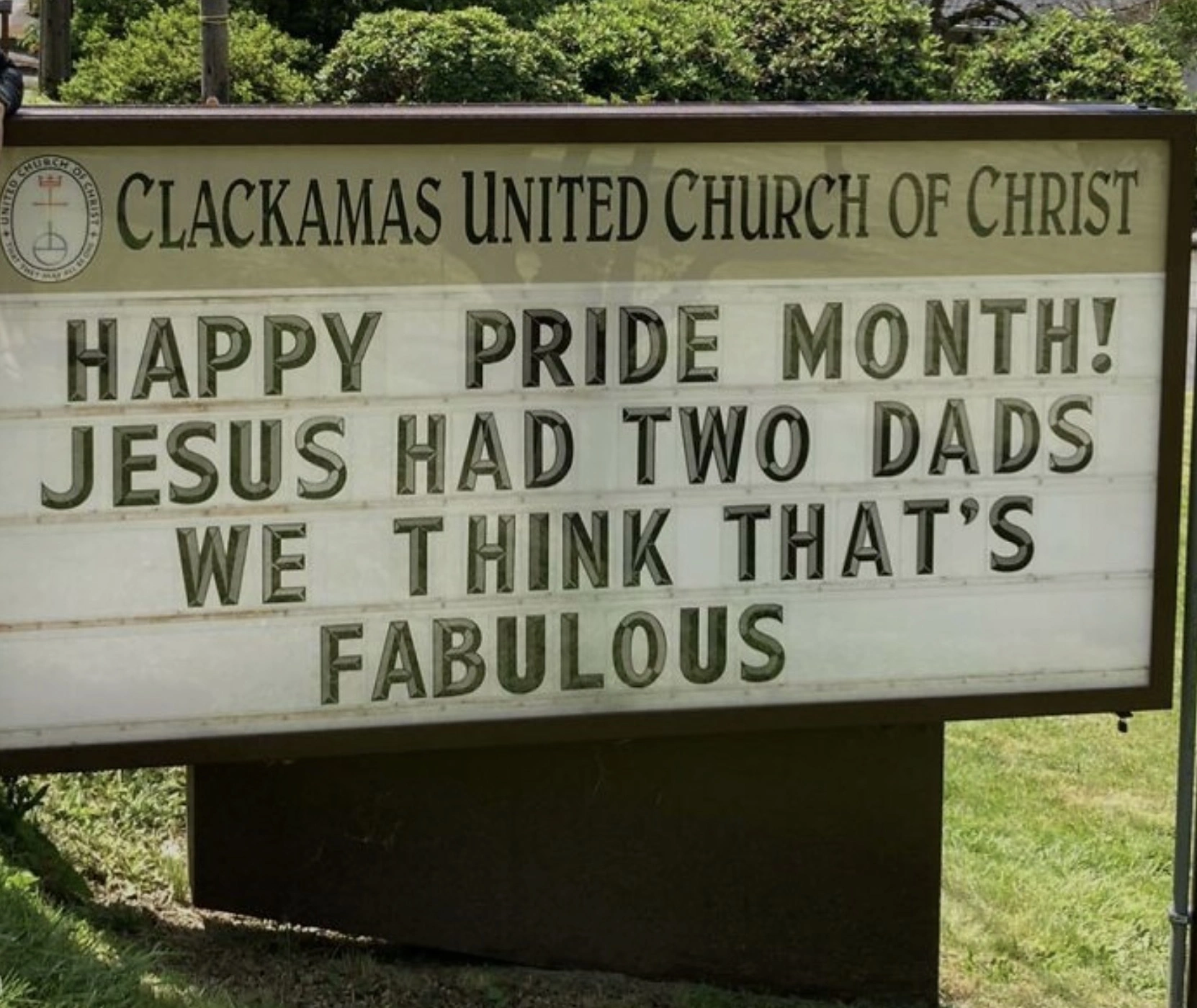 Sacrilegious Phrases Displayed on Church Marquees