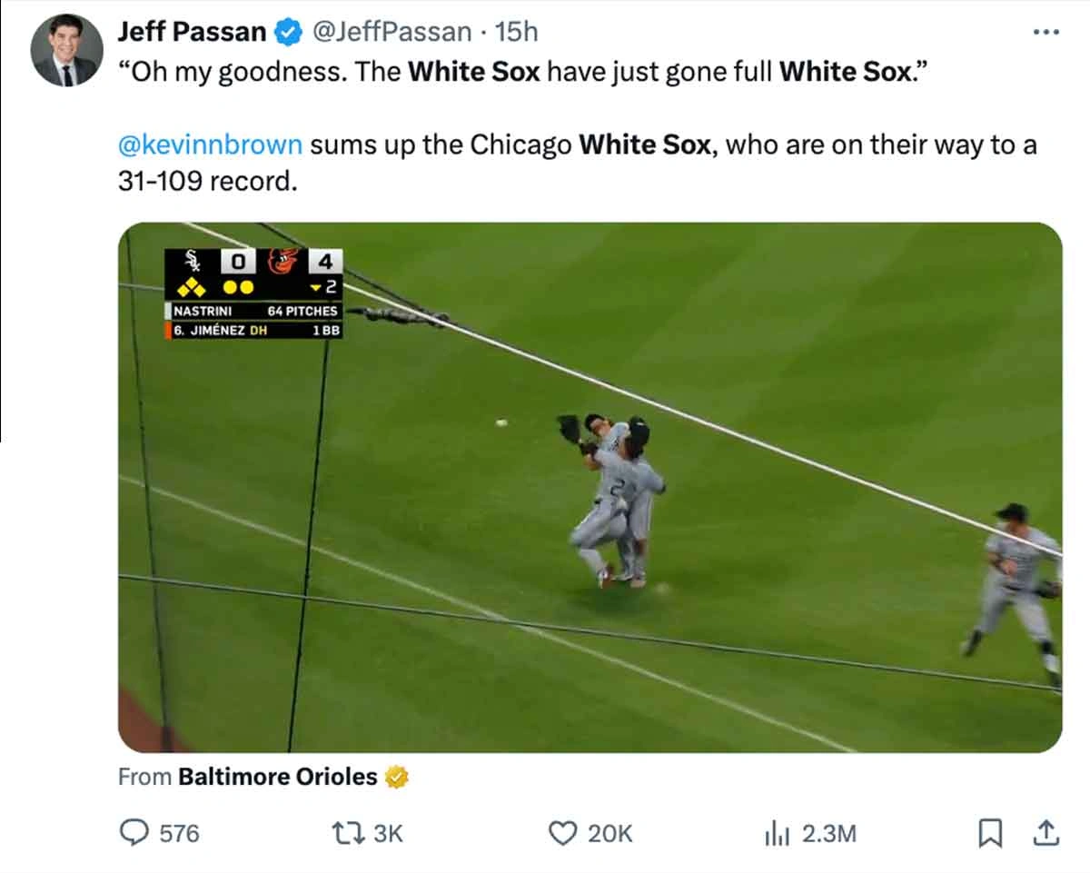 24 Hilarious Roasts of the White Sox: A Collection of Funny Posts