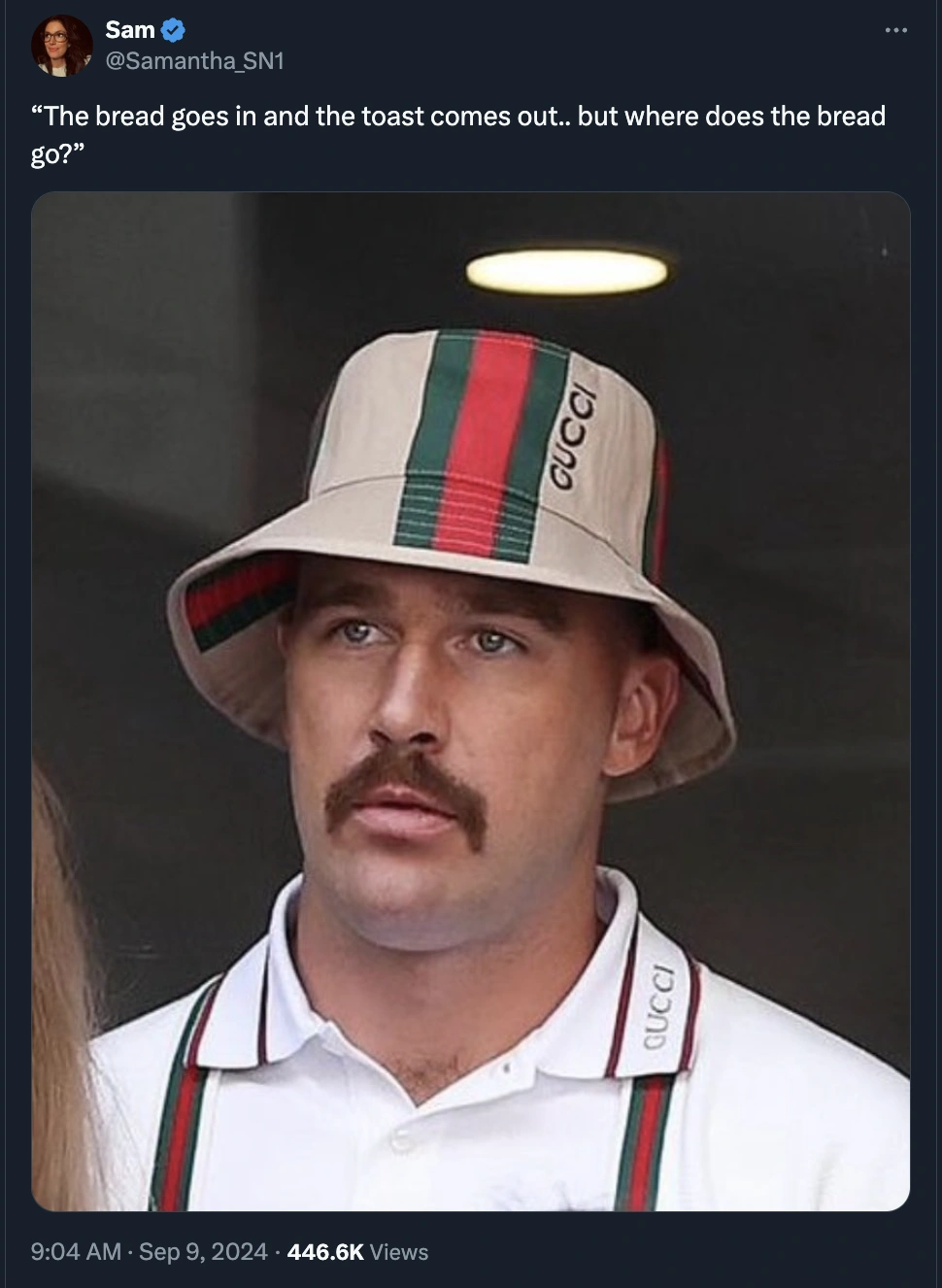 Twitterverse Roasts Travis Kelce and His Questionable Fashion Choices