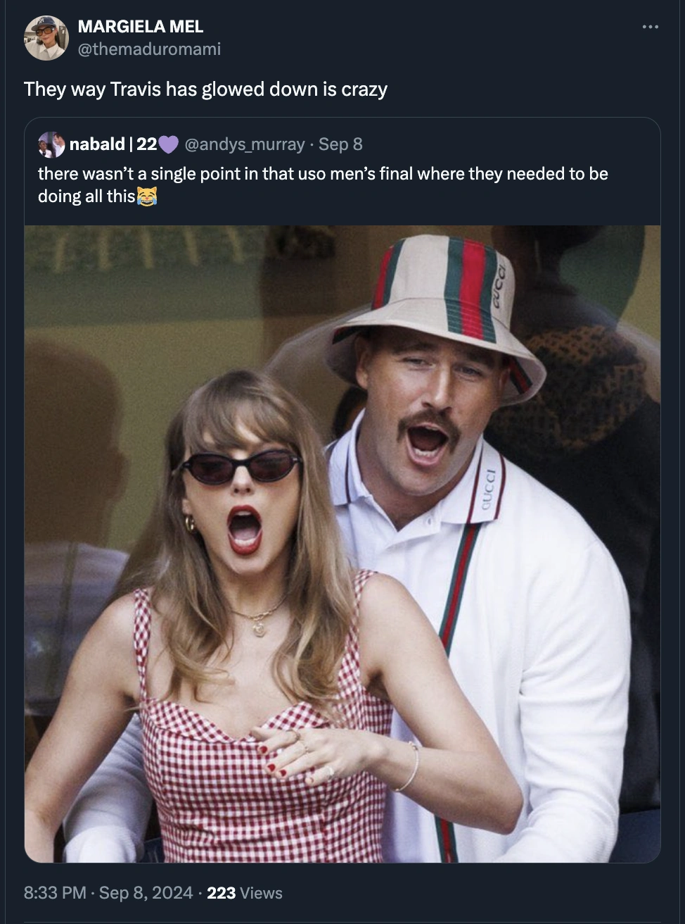 Twitterverse Roasts Travis Kelce and His Questionable Fashion Choices