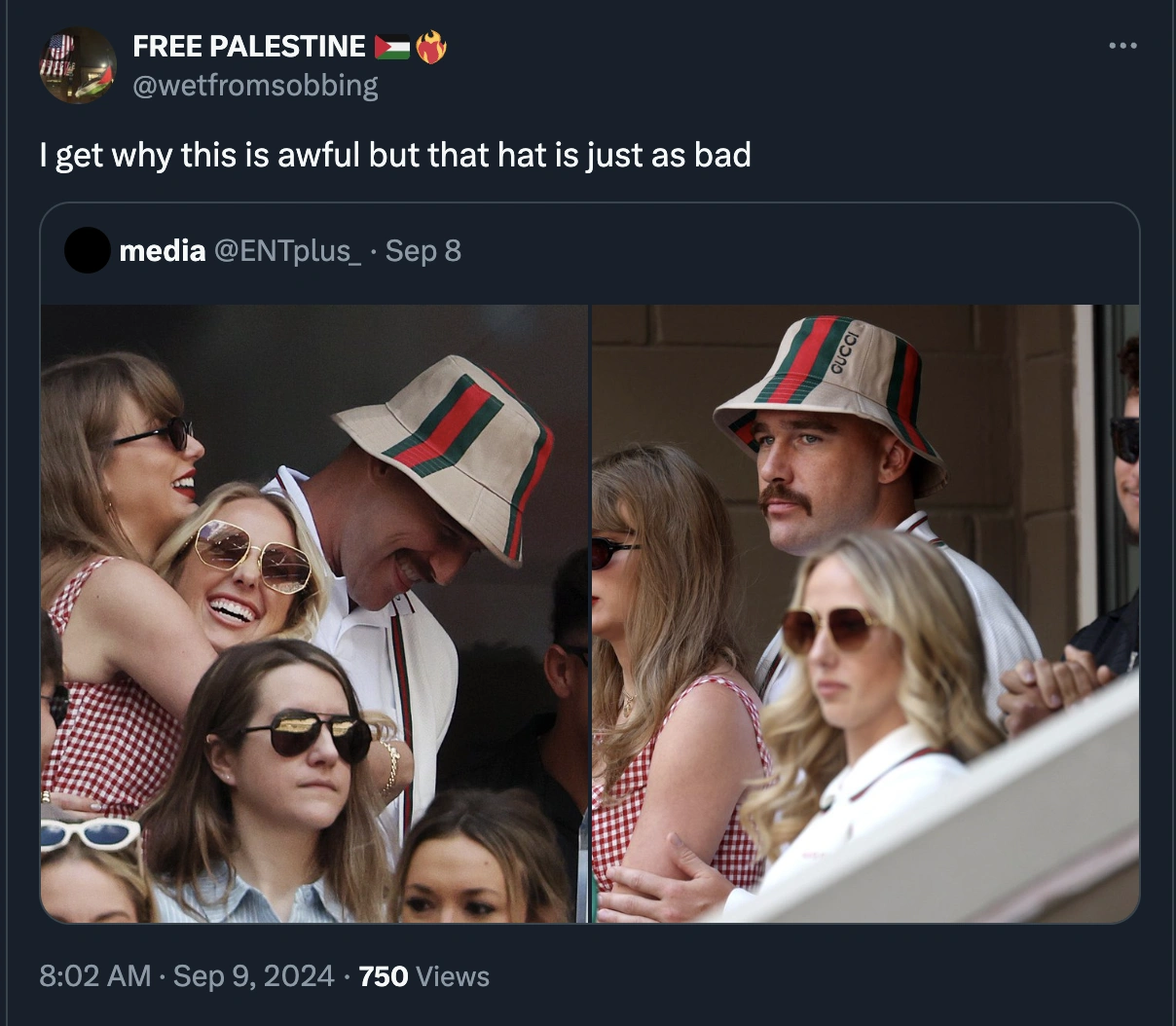 Twitterverse Roasts Travis Kelce and His Questionable Fashion Choices