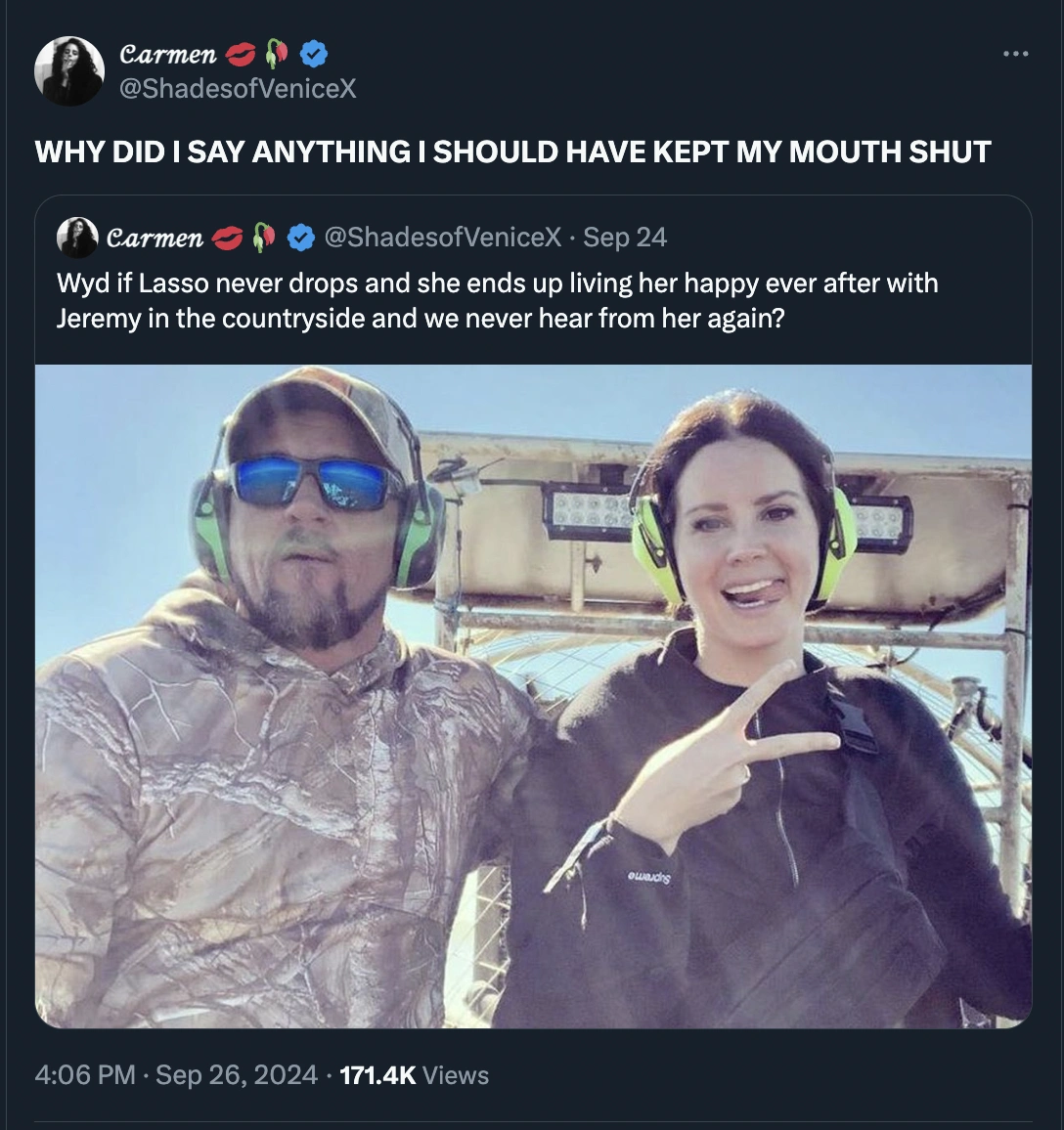 17 Hilarious Twitter Reactions to Lana Del Rey Tying the Knot with Alligator Tour Guide Jeremy Dufrene