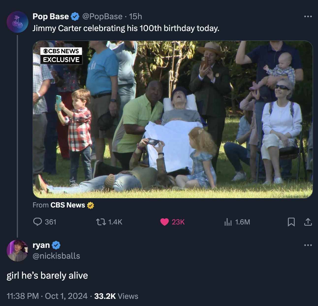 Laugh Out Loud: Jimmy Carter's Hilarious Last Tweets from His Death Bed