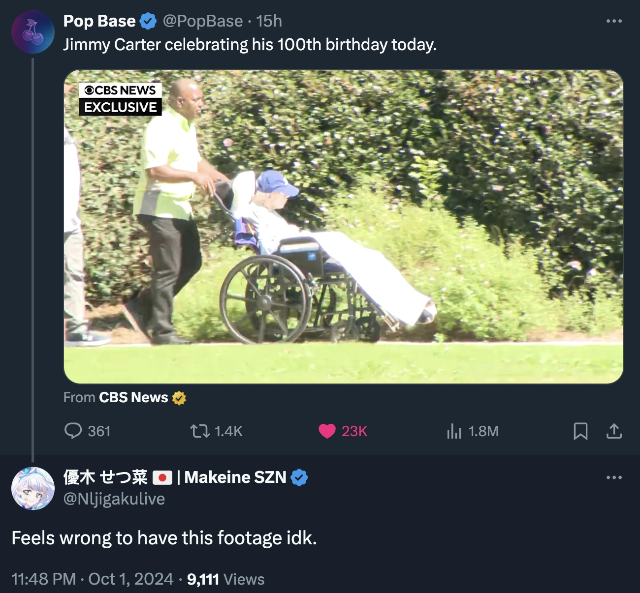 Laugh Out Loud: Jimmy Carter's Hilarious Last Tweets from His Death Bed