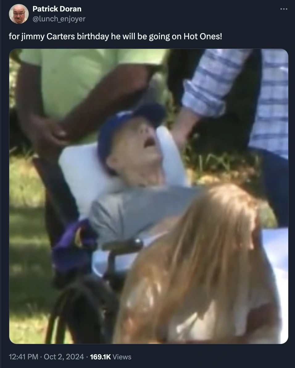 Laugh Out Loud: Jimmy Carter's Hilarious Last Tweets from His Death Bed