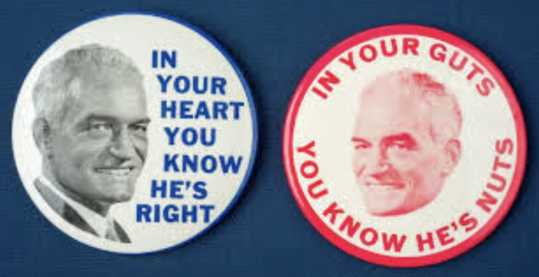 17 of the Craziest Political Buttons Ever Created