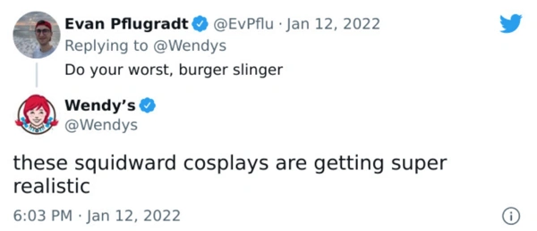 29 Individuals Getting Savagely Roasted by Wendy's on Twitter.
