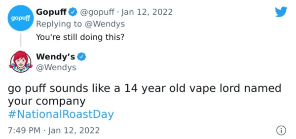 29 Individuals Getting Savagely Roasted by Wendy's on Twitter.