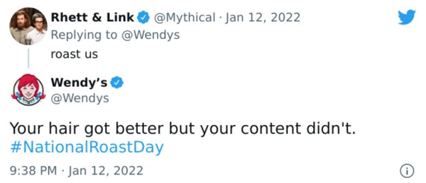 29 Individuals Getting Savagely Roasted by Wendy's on Twitter.