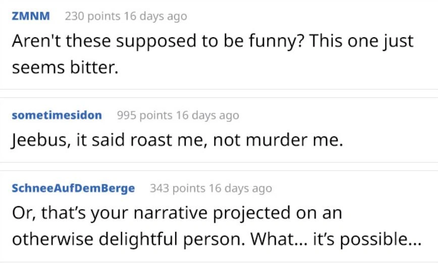 Instagram Influencer Requests Roasting from Reddit Users, One Comment Crosses the Line