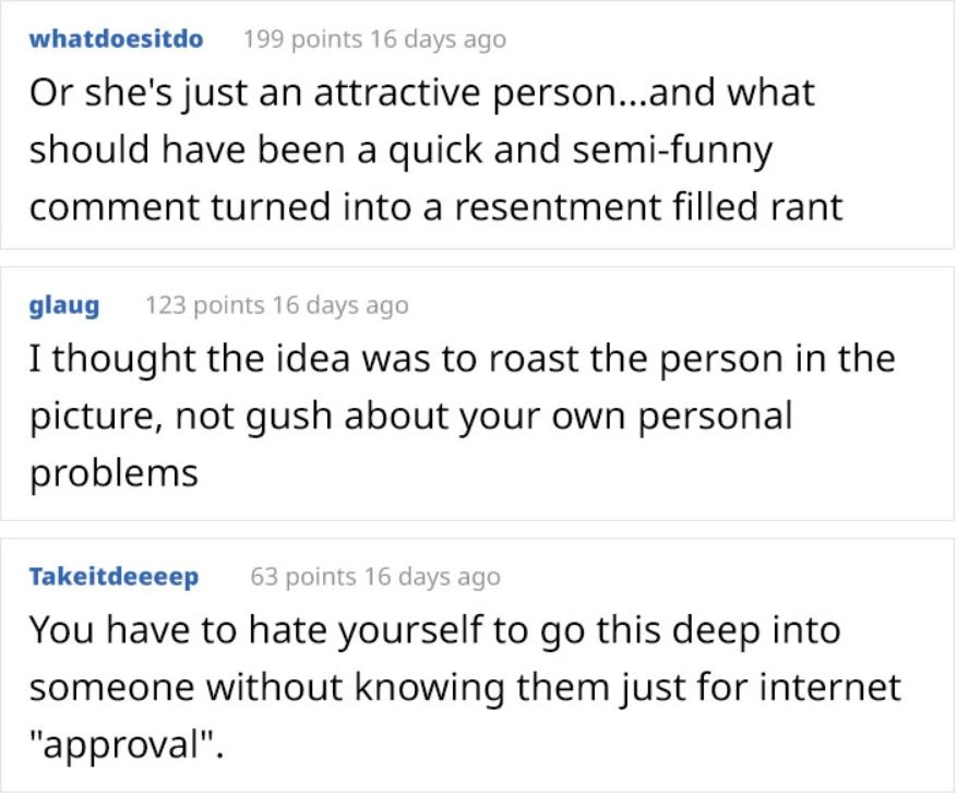 Instagram Influencer Requests Roasting from Reddit Users, One Comment Crosses the Line