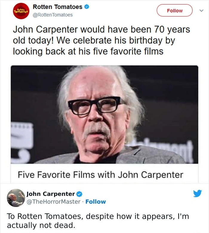 22 Individuals Who Jumped the Gun and Were Quickly Shut Down