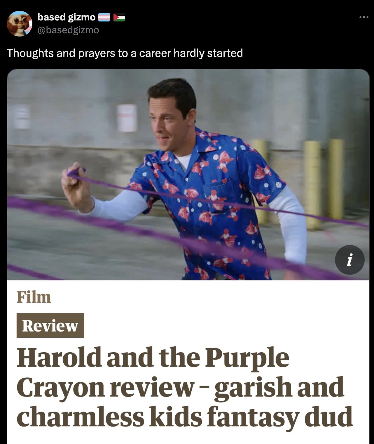 The Internet is Critiquing 'Harold and His Purple Crayon'