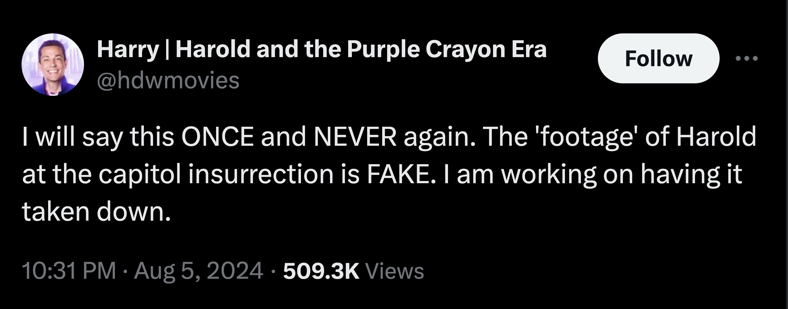 The Internet is Critiquing 'Harold and His Purple Crayon'