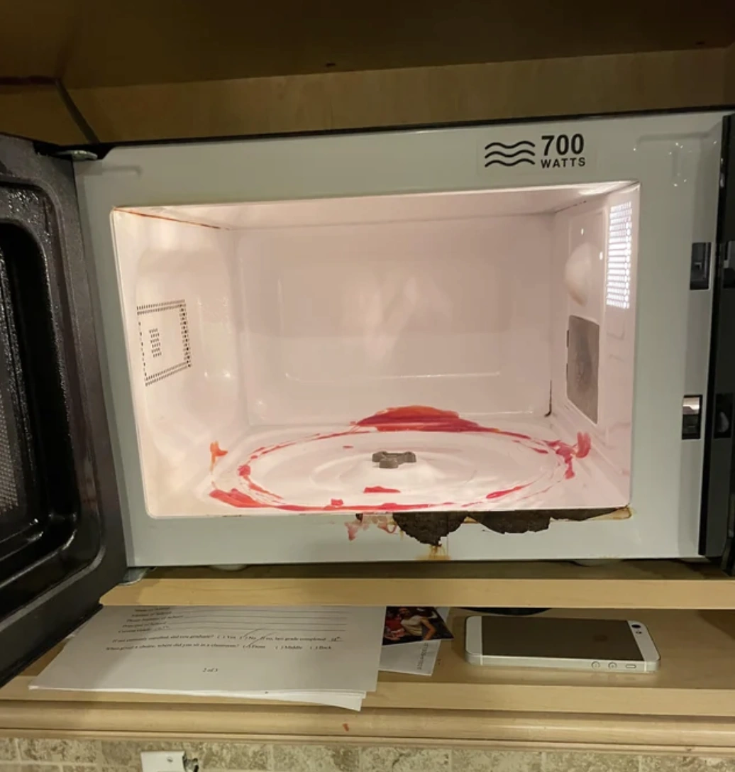 22 Explosive Images of Microwave Mishaps