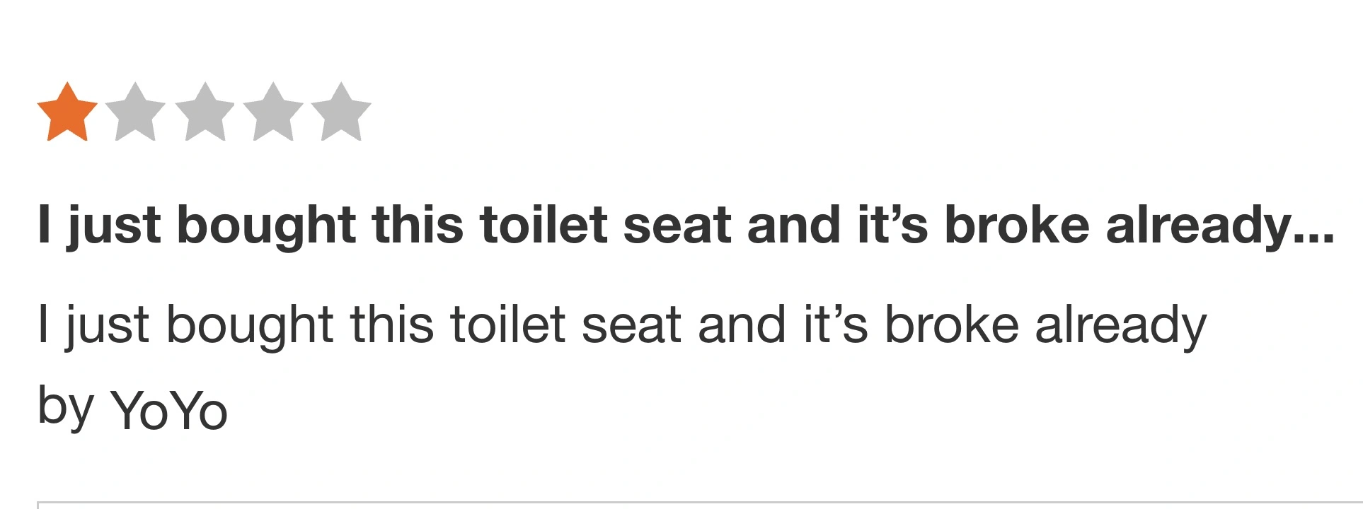 29 Top Reviews of the Worst Toilet Seats