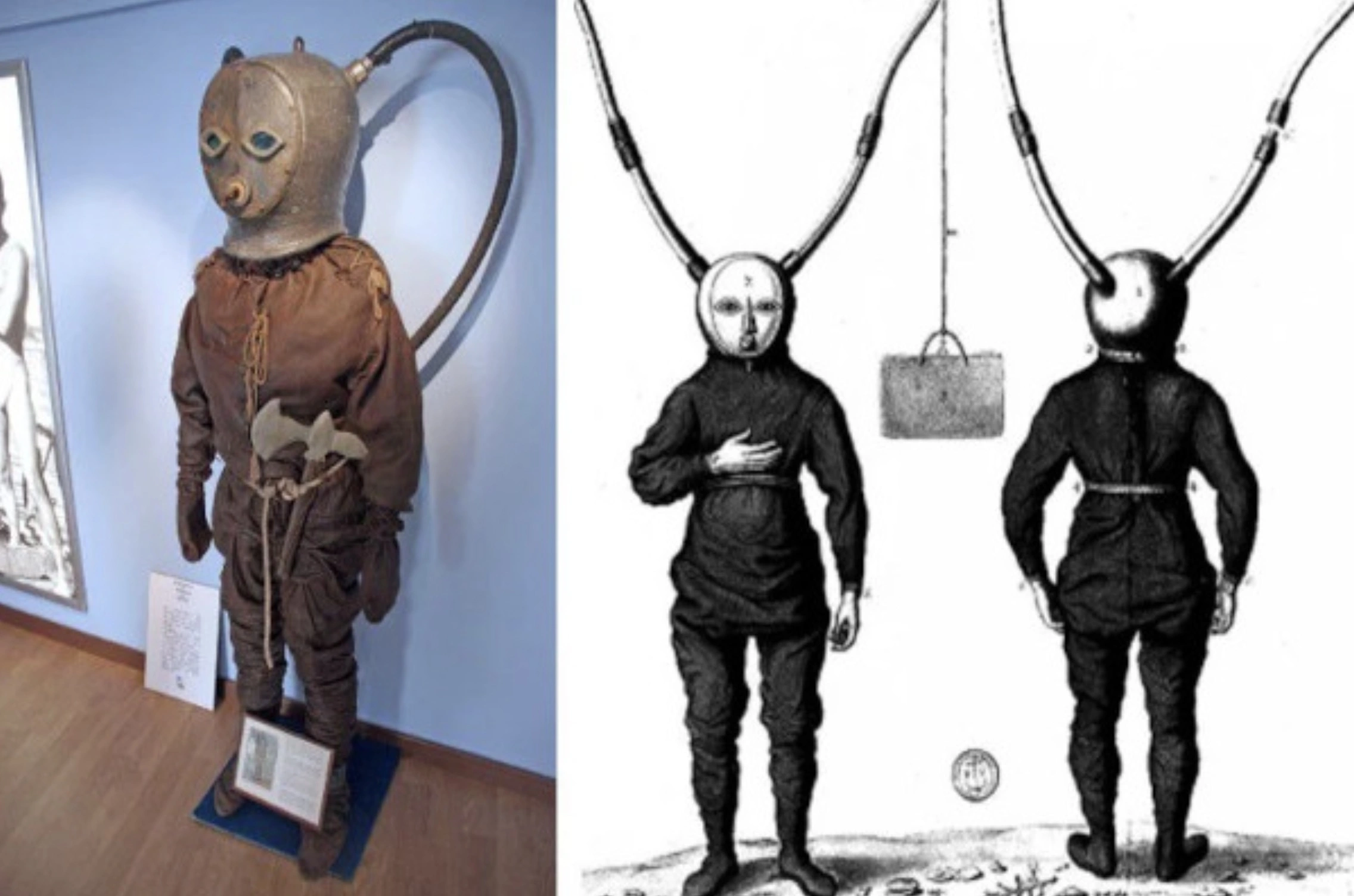 Exploring the Evolution of Diving Suits: A Collection of 37 Fascinating Historical Photos