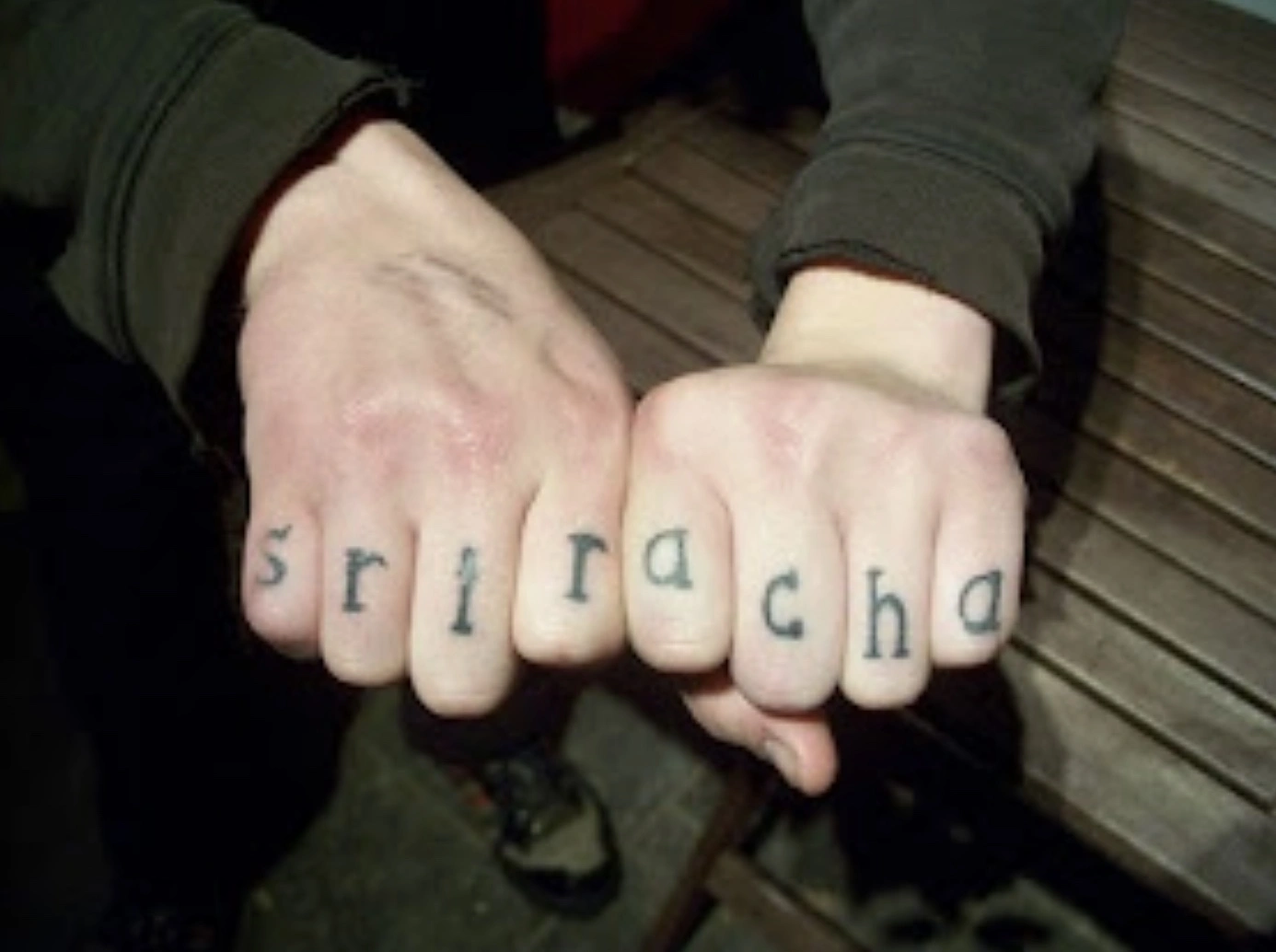 24 Finger Tattoos People Likely Got When They Were Feeling Peckish