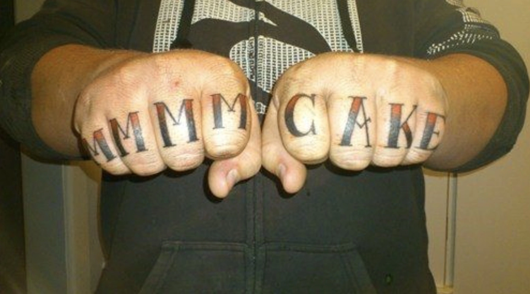 24 Finger Tattoos People Likely Got When They Were Feeling Peckish